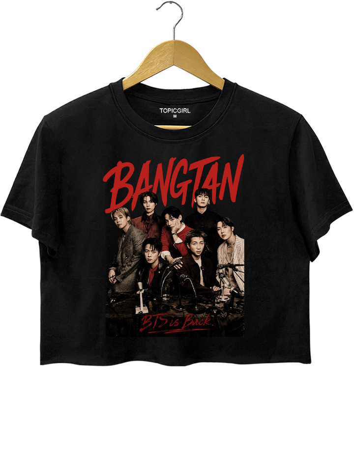 Bangtan BTS World Tour Crop Top