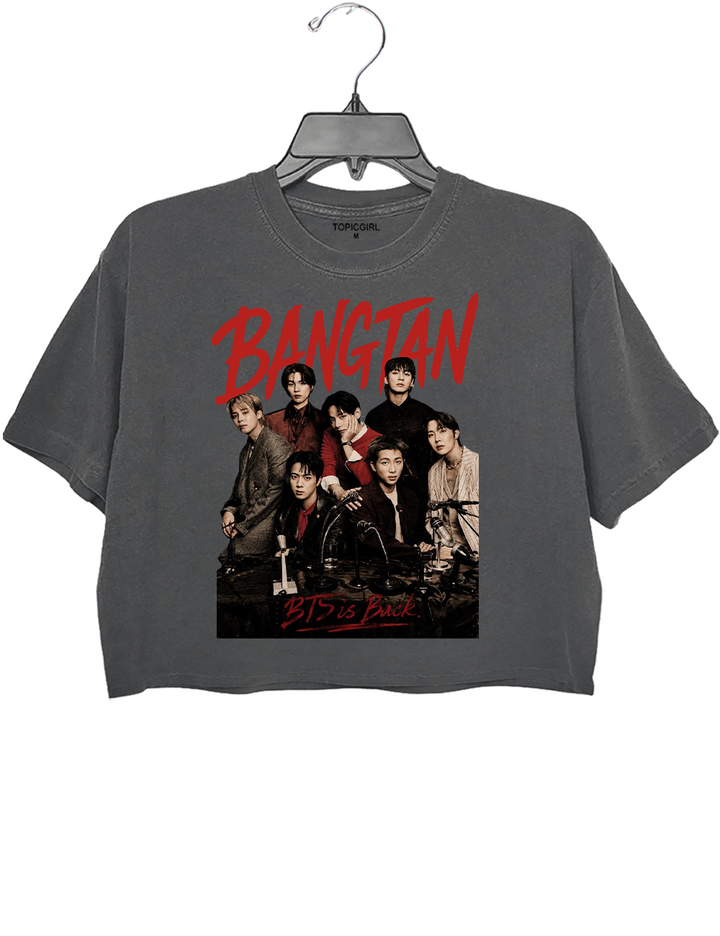 Bangtan BTS World Tour Crop Top