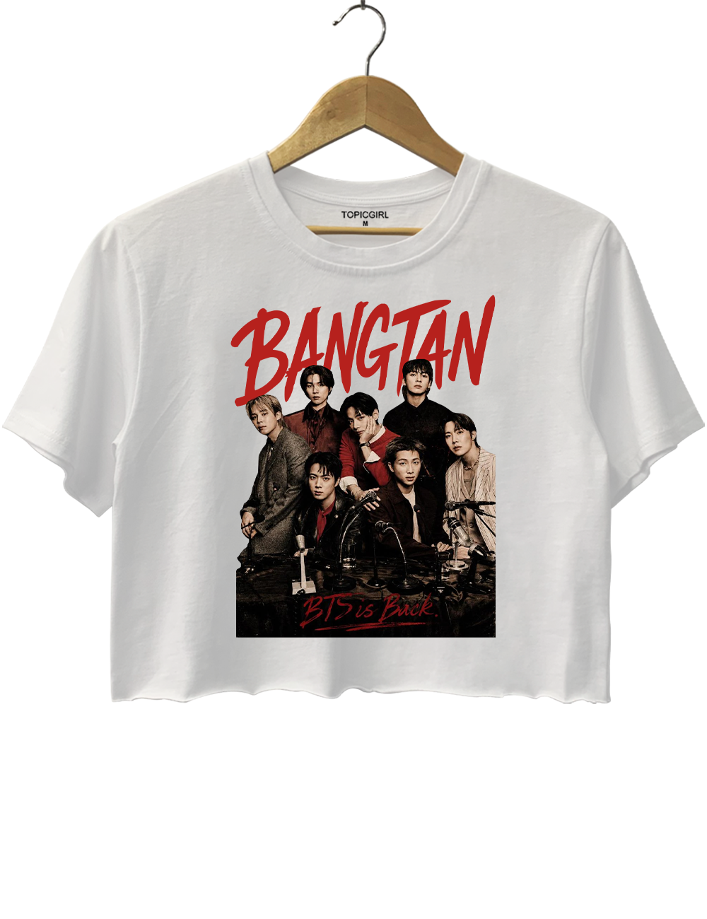 Bangtan BTS World Tour Crop Top