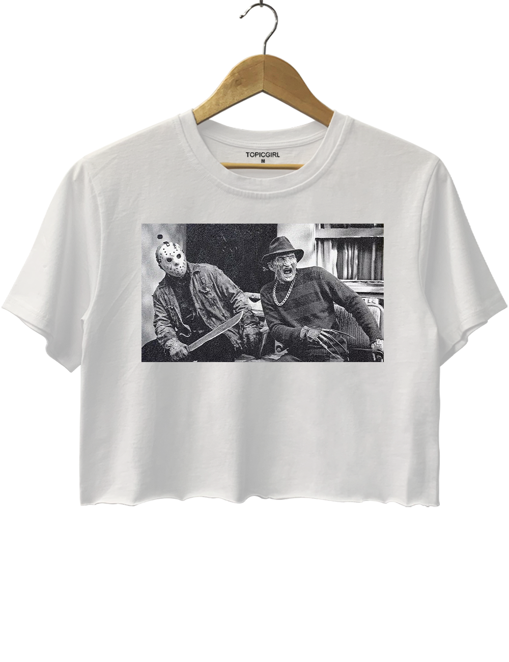 Freddy Krueger Jason Voorhees Crop Top