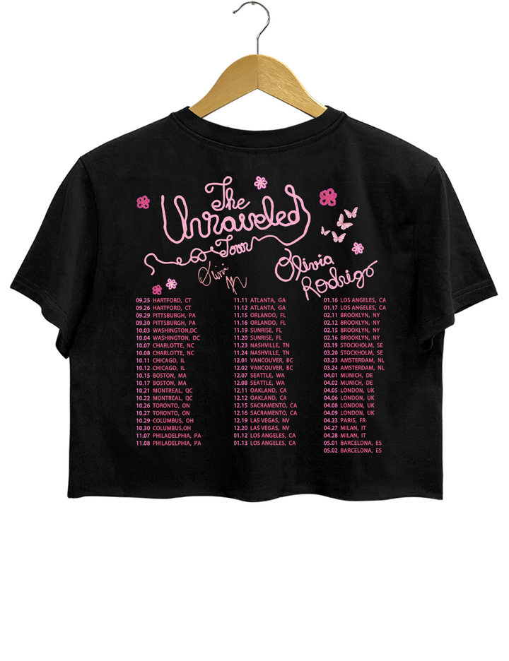 Olivia Rodrigo Concert Crop Top