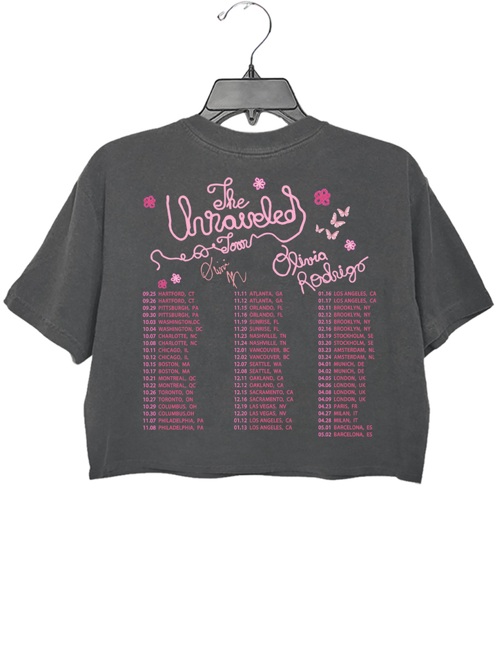 Olivia Rodrigo Concert Crop Top
