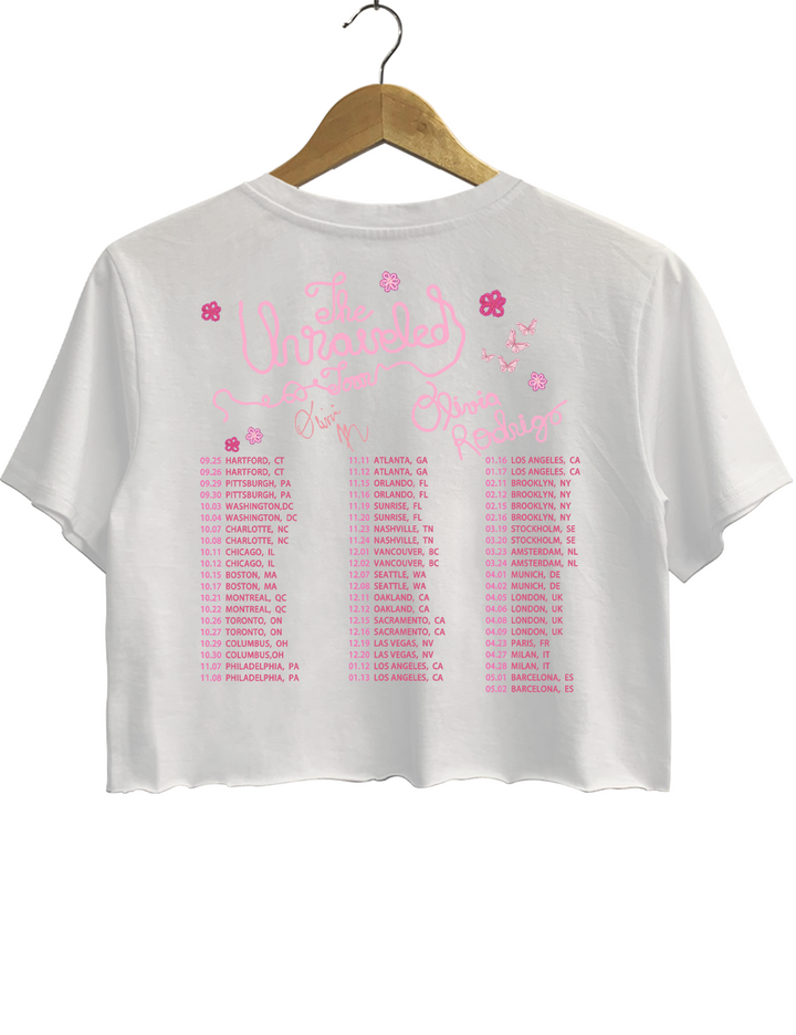 Olivia Rodrigo Concert Crop Top