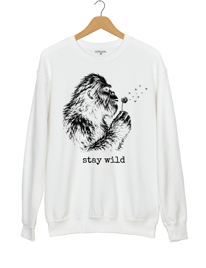 Bigfoot Dandelion Sweatshirt
