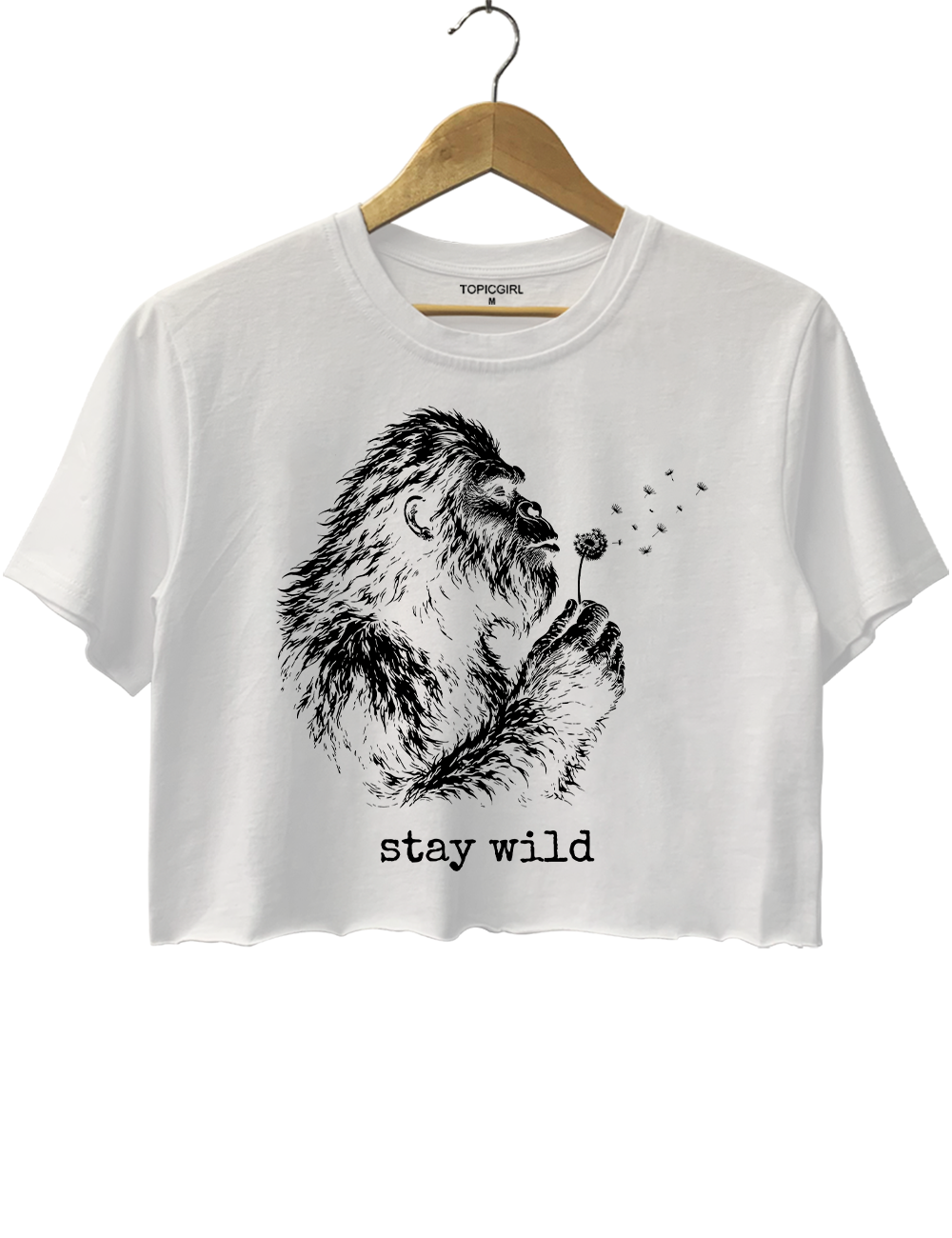 Bigfoot Dandelion Crop Top