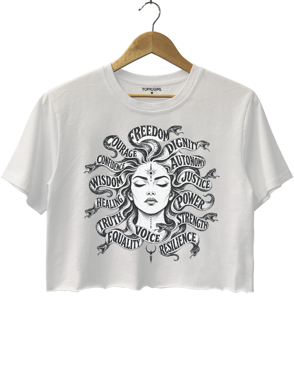 Medusa Mythical Crop Top