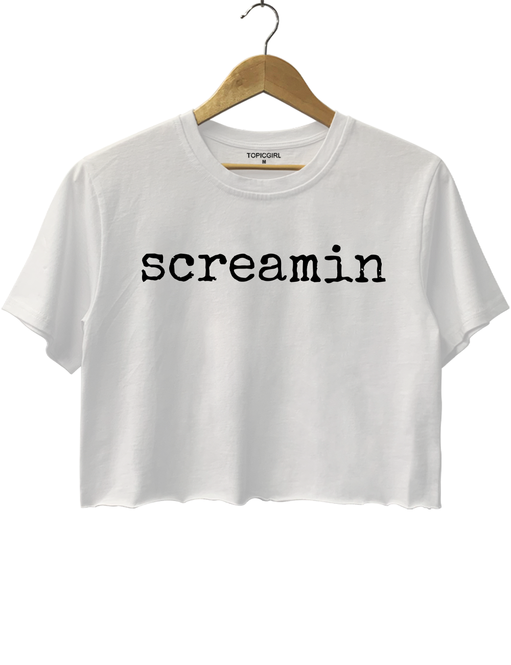Screaming Crop Top