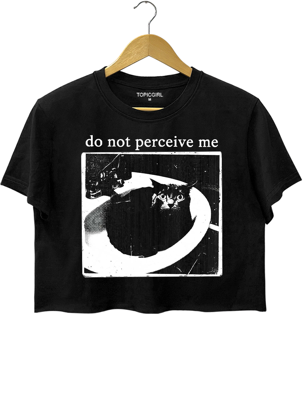 Do Not Perceive Me Crop Top