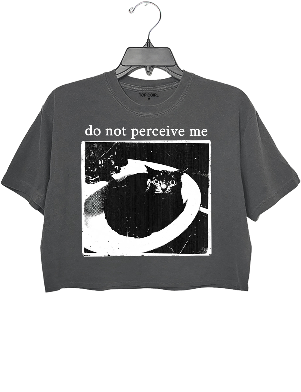 Do Not Perceive Me Crop Top