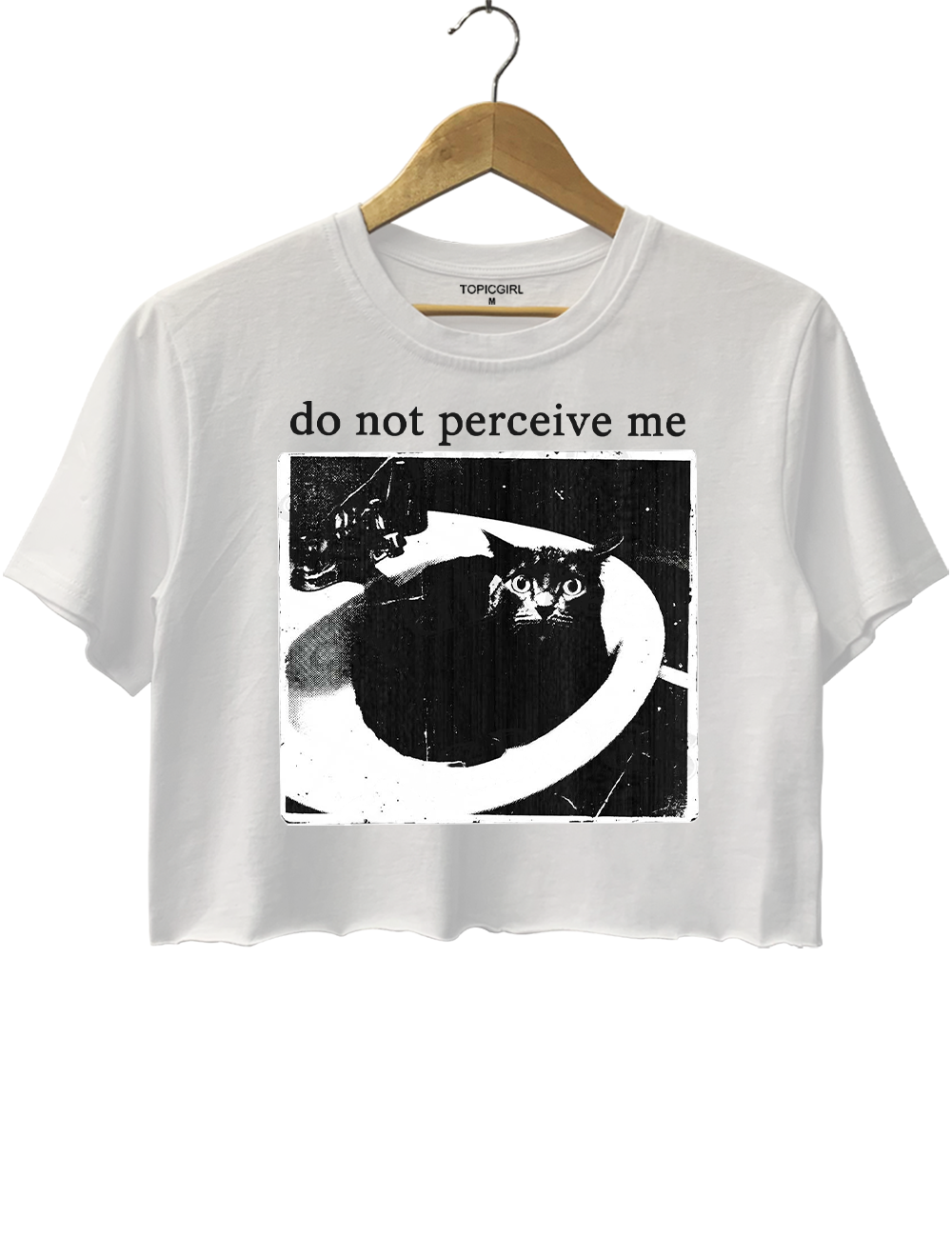 Do Not Perceive Me Crop Top