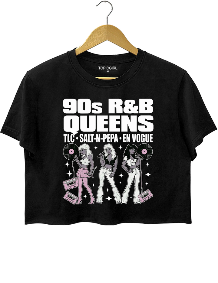 90s R&amp;B Queens Crop Top