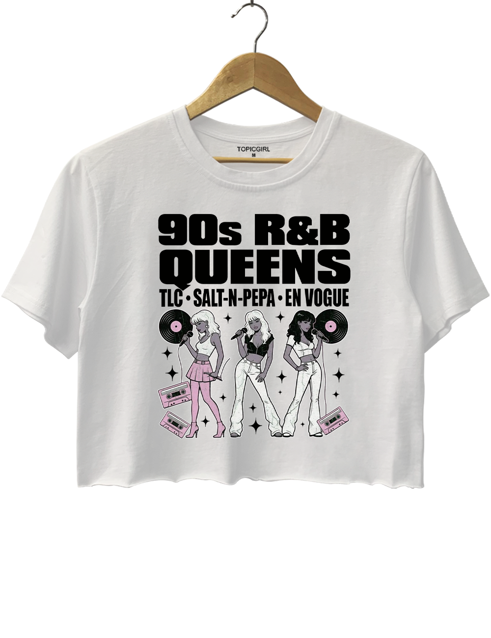 90s R&amp;B Queens Crop Top
