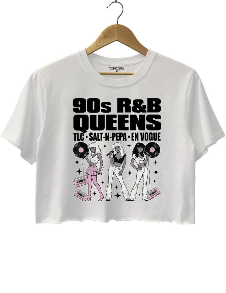 90s R&amp;B Queens Crop Top