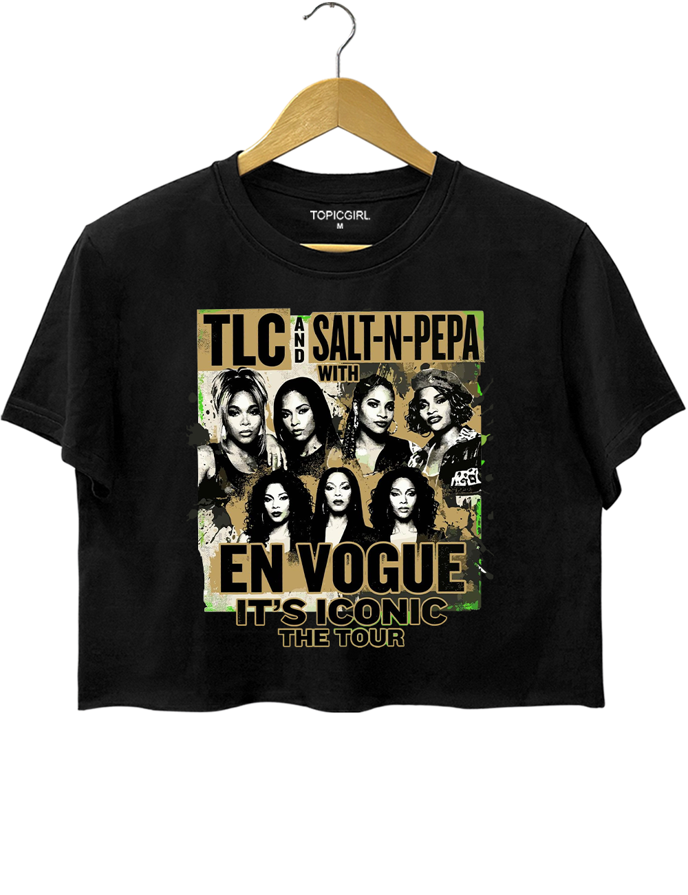 TLC Salt-N-Pepa En Vogue Tour Crop Top