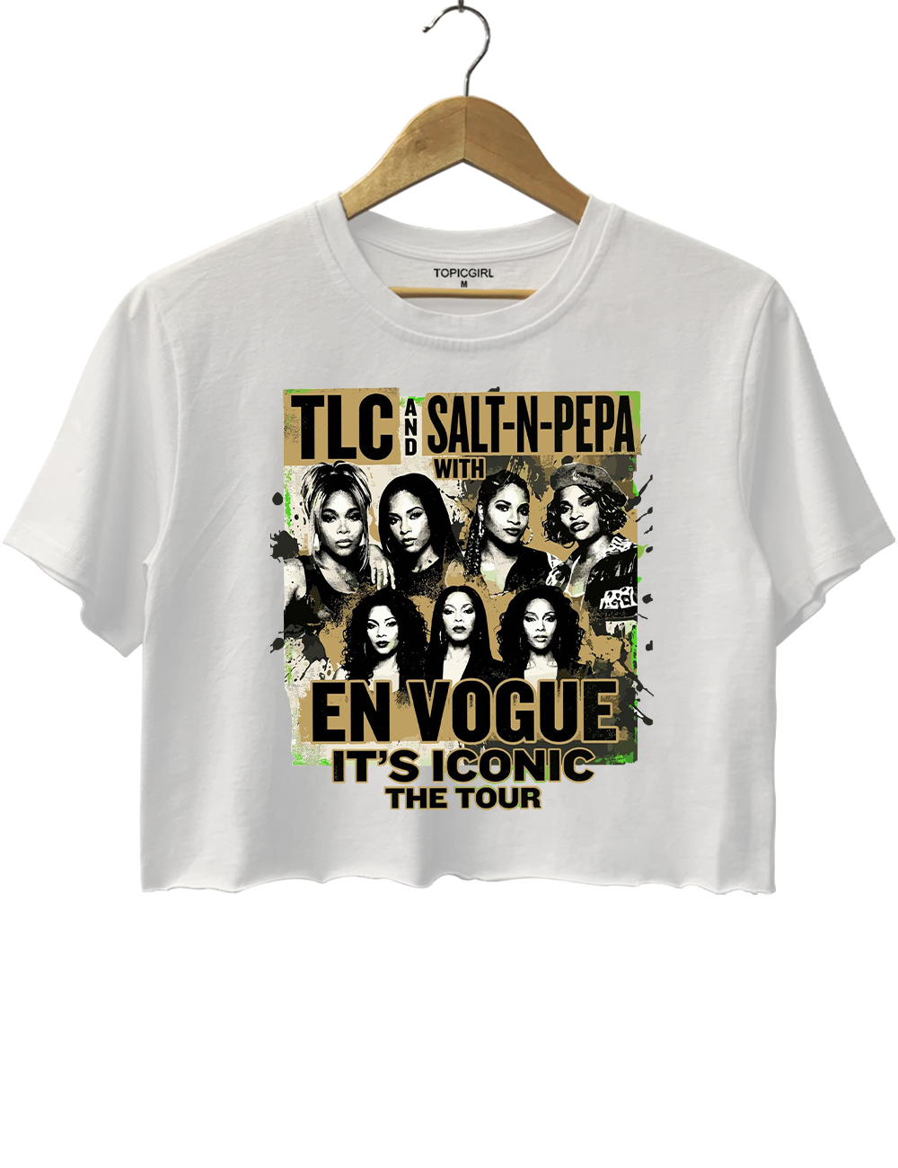 TLC Salt-N-Pepa En Vogue Tour Crop Top