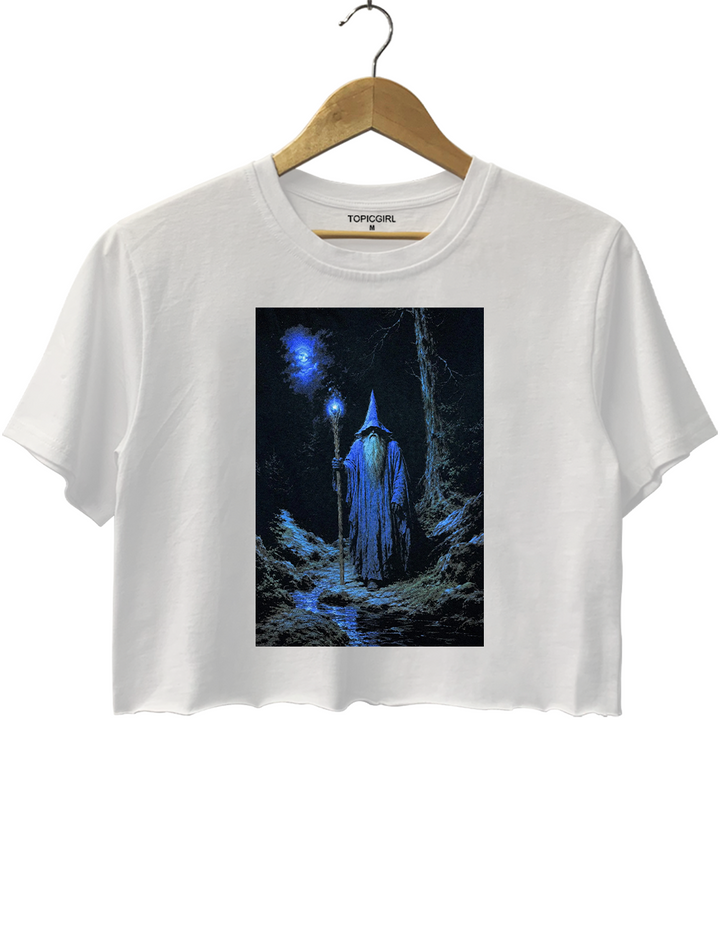 Dark Wizard Crop Top