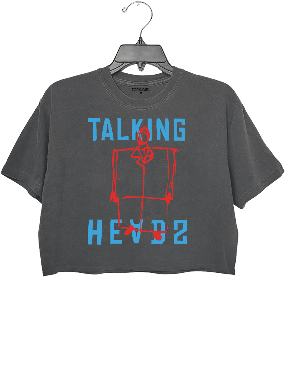 David Byrne Suit Talking Heads Crop Top