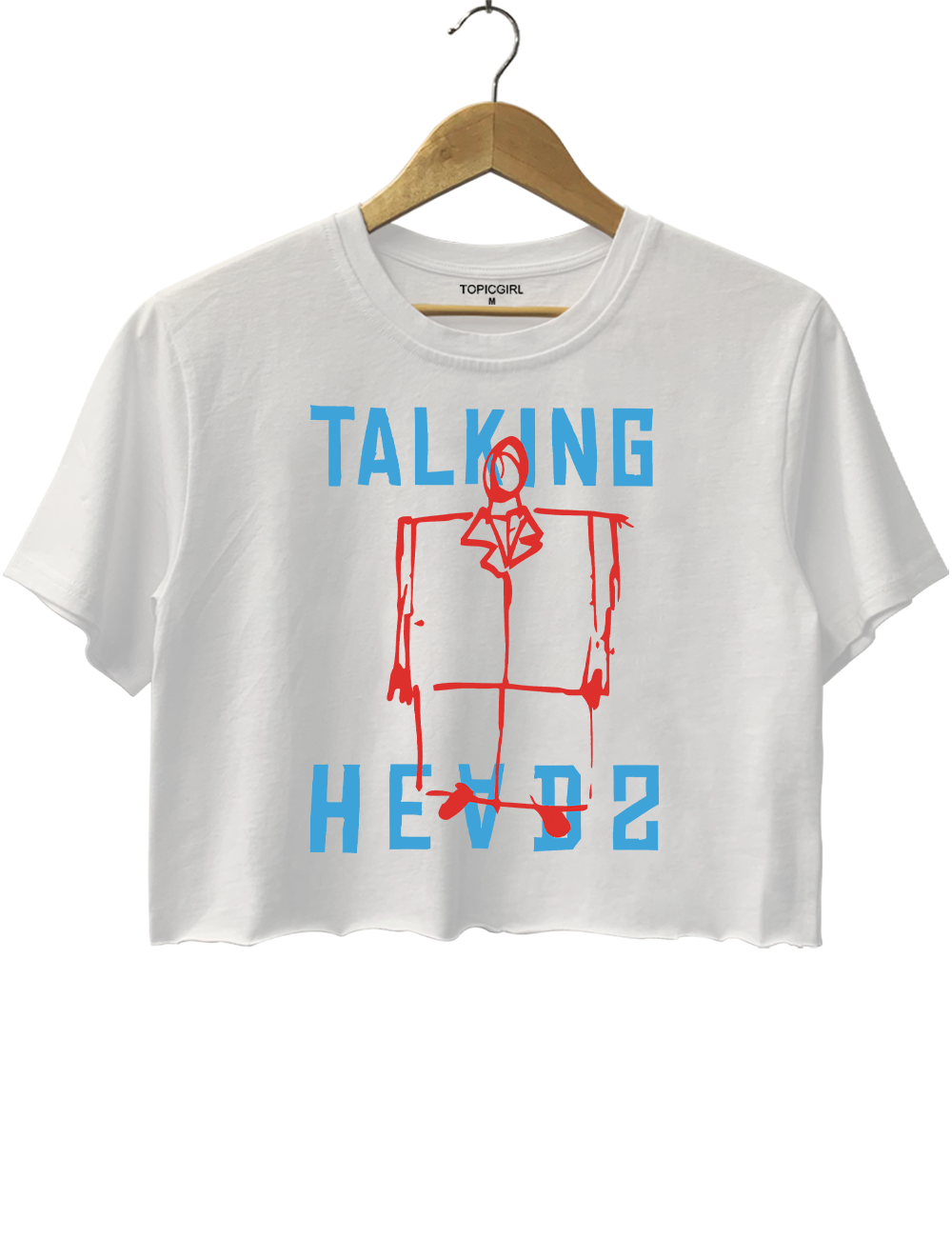 David Byrne Suit Talking Heads Crop Top