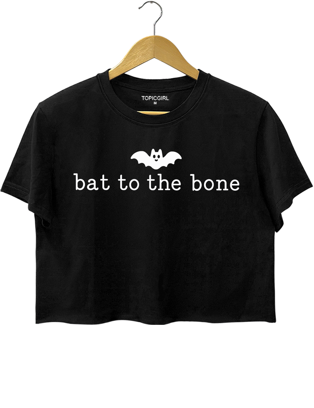 Bat To The Bone Crop Top