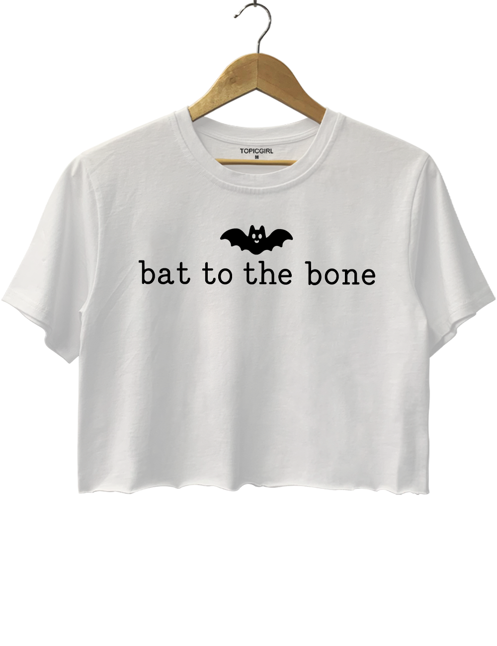 Bat To The Bone Crop Top