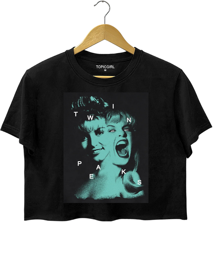 Laura Palmer Twin Peaks Crop Top