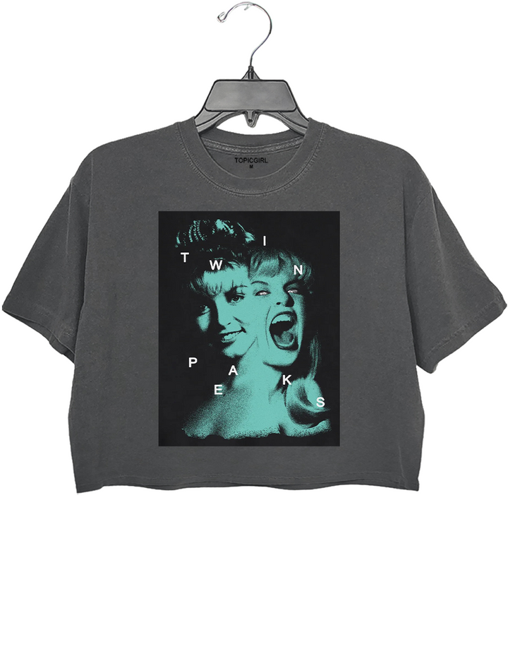Laura Palmer Twin Peaks Crop Top