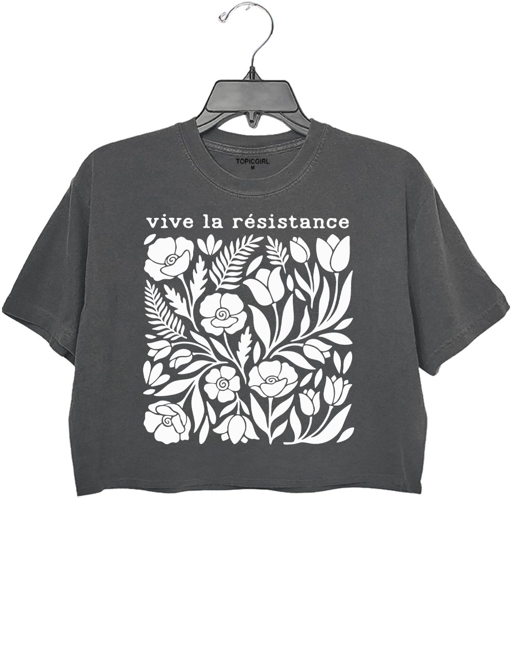 Vive La Resistance Crop Top