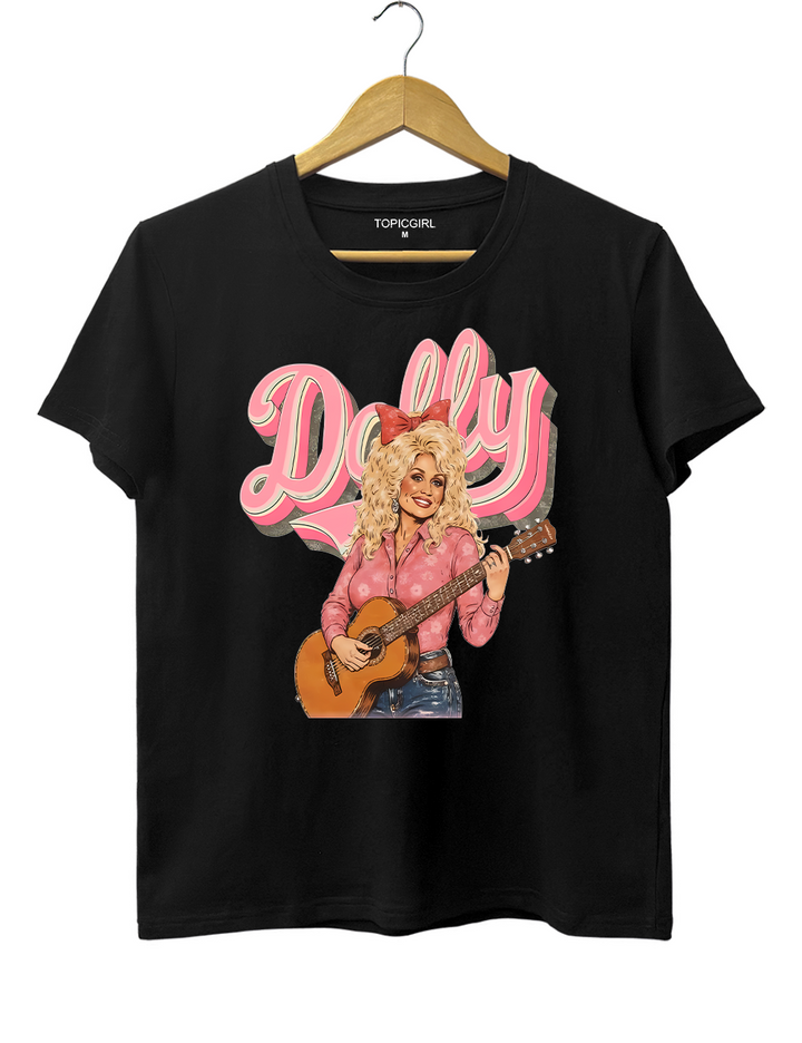 Country Music Queen Dolly Tee