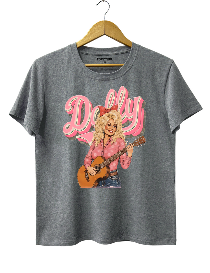 Country Music Queen Dolly Tee
