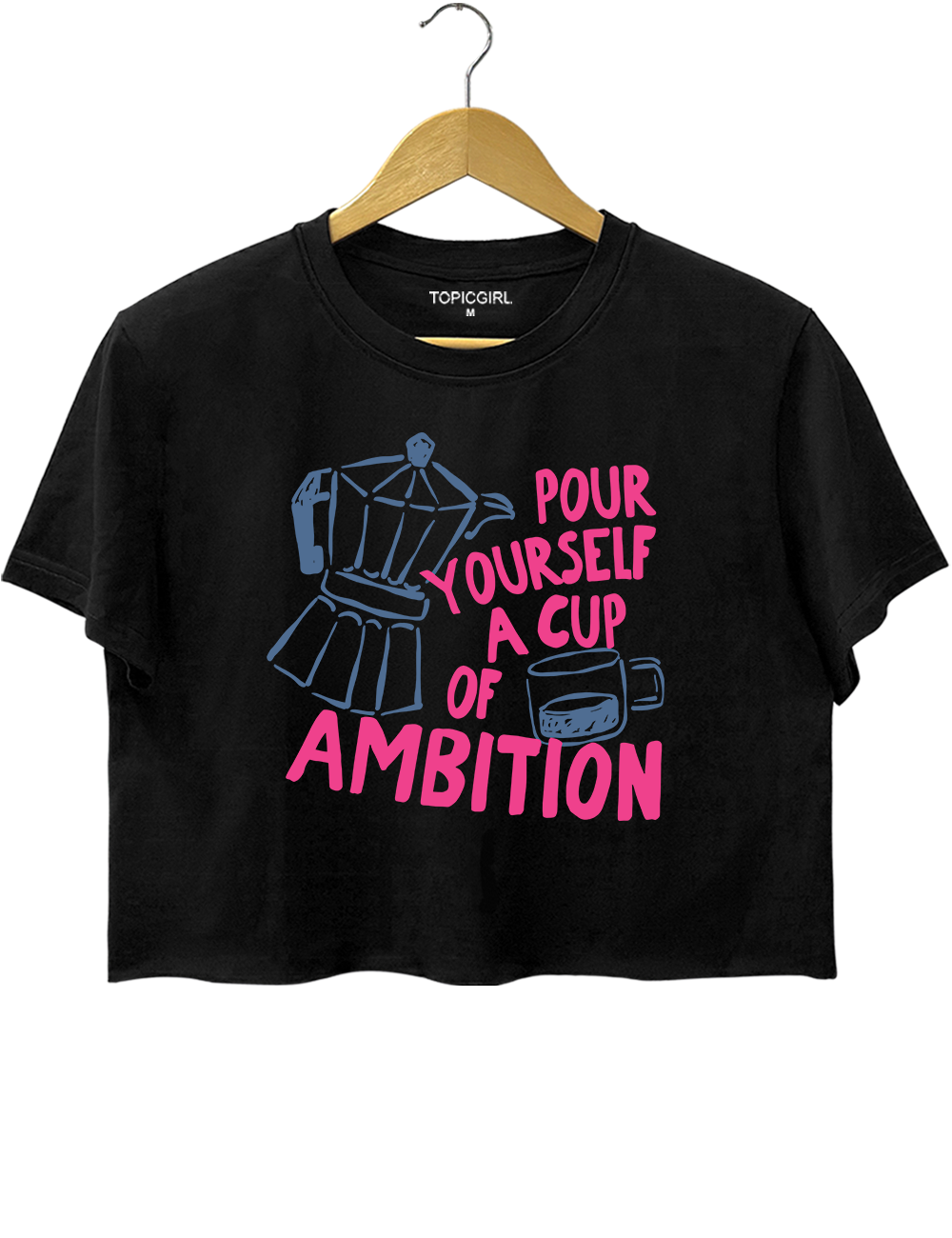 Dolly Parton Pour Yourself a Cup of Ambition Crop Top