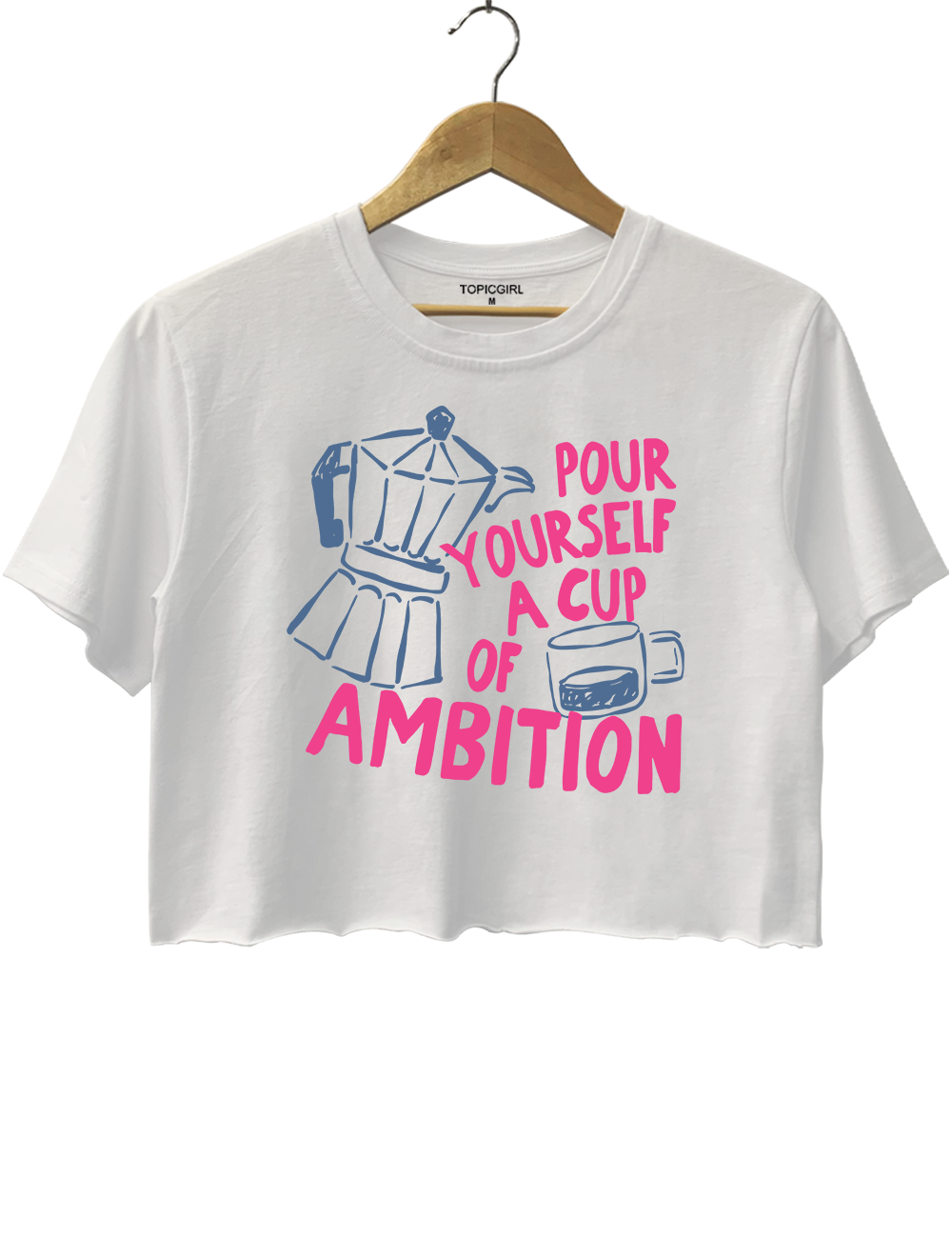 Dolly Parton Pour Yourself a Cup of Ambition Crop Top