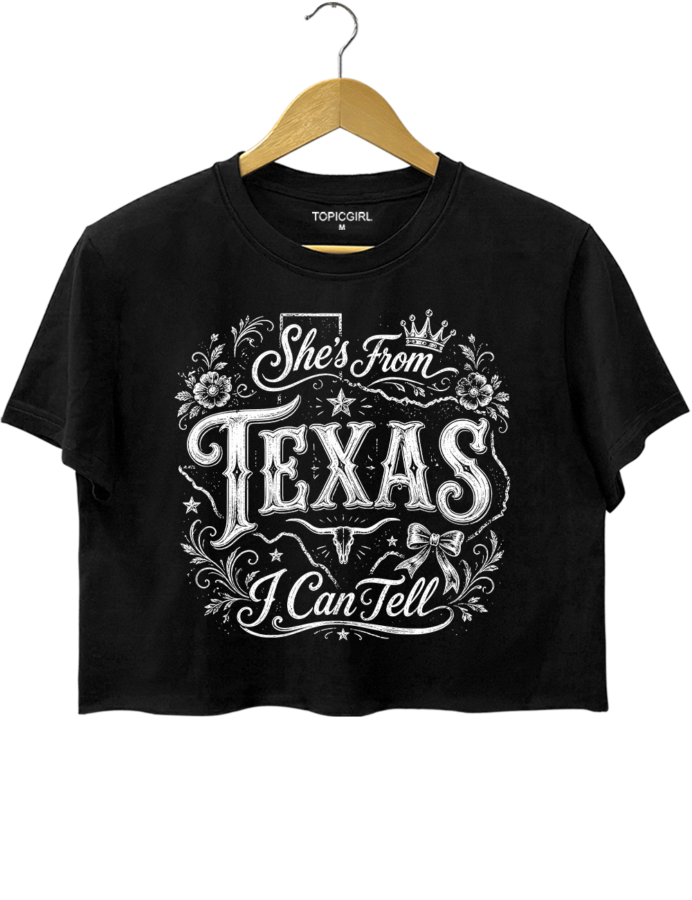 She‘s From Texas I Can Tell Crop Top