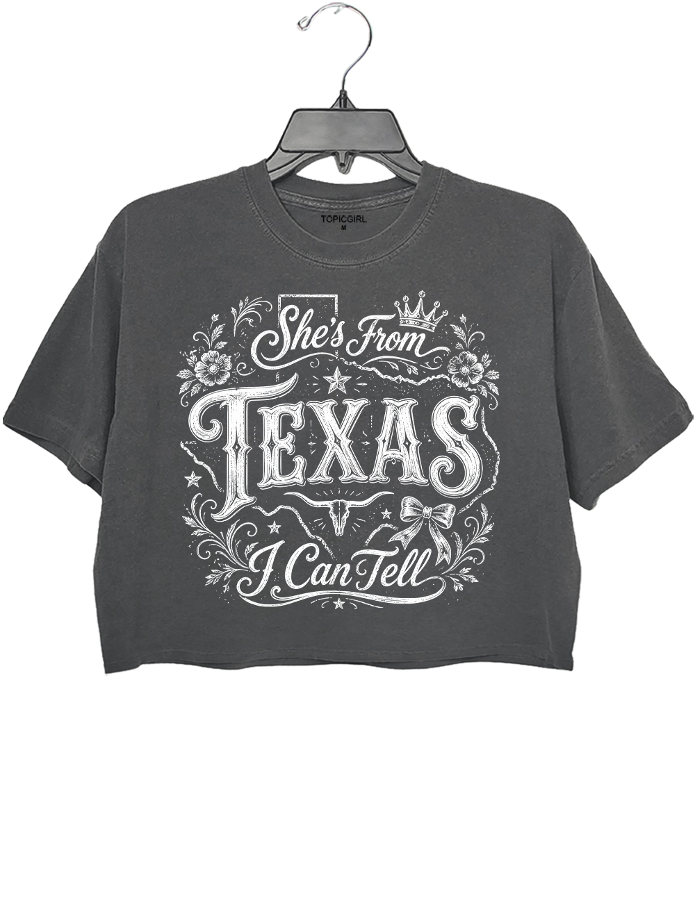 She‘s From Texas I Can Tell Crop Top