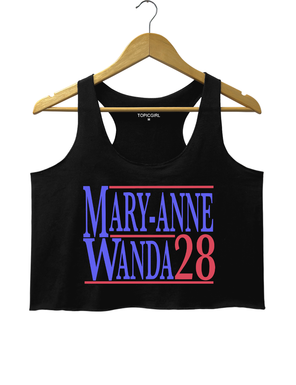 Mary Anne And Wanda for President The Chicks Best Friends Crop Tank Top
