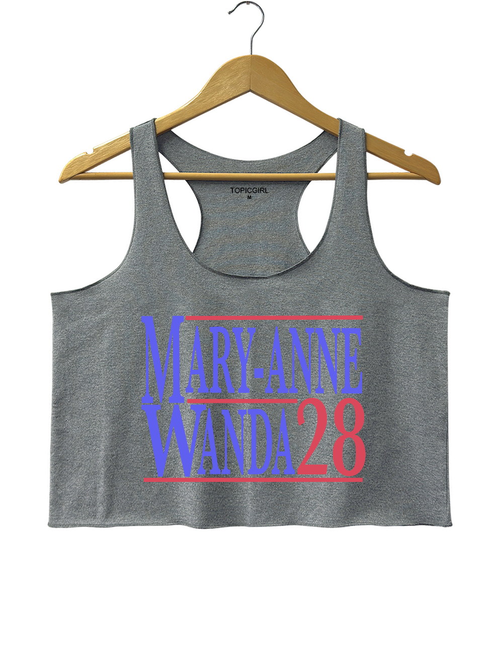 Mary Anne And Wanda for President The Chicks Best Friends Crop Tank Top