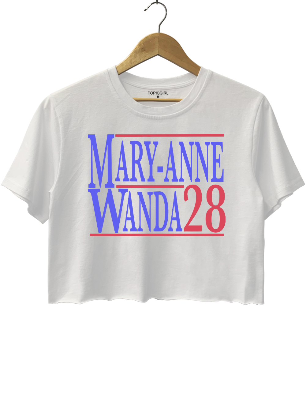Mary Anne And Wanda for President The Chicks Best Friends Crop Top