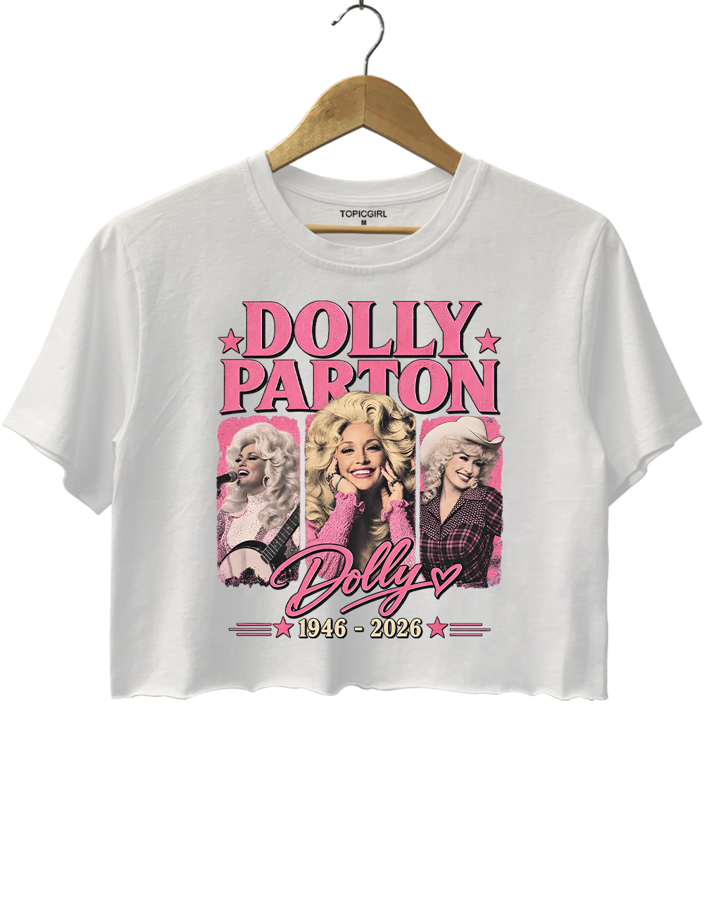 Dolly Parton Memorial Crop Top