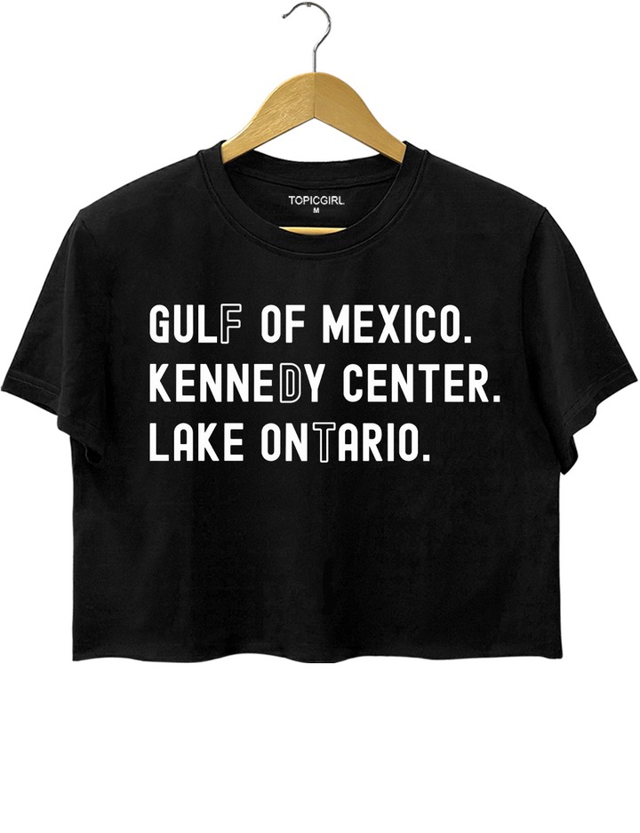 Lake Ontario Kennedy Center Crop Top