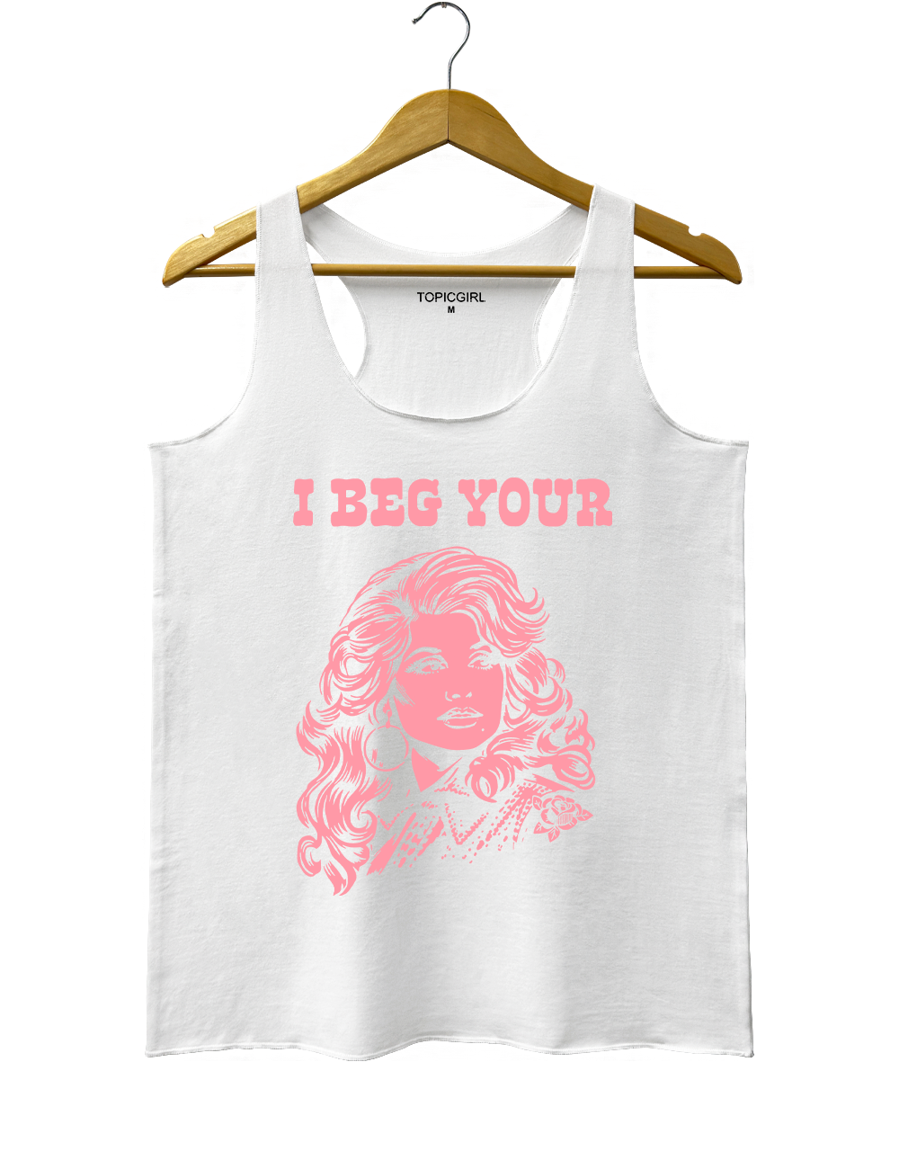 Backwoods Barbie I Beg Your Parton Tank Top
