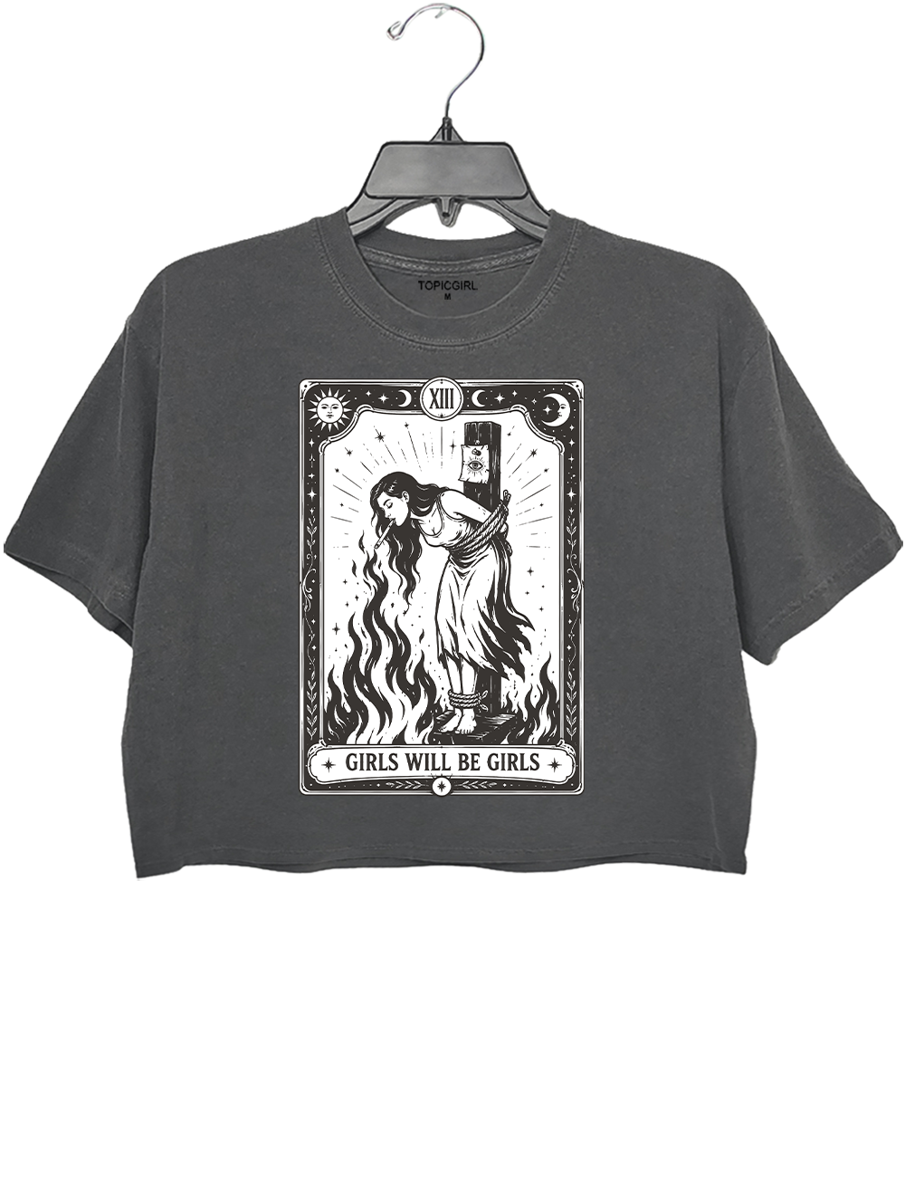 Girls Will Be Girls Witch With Sigarete Crop Top
