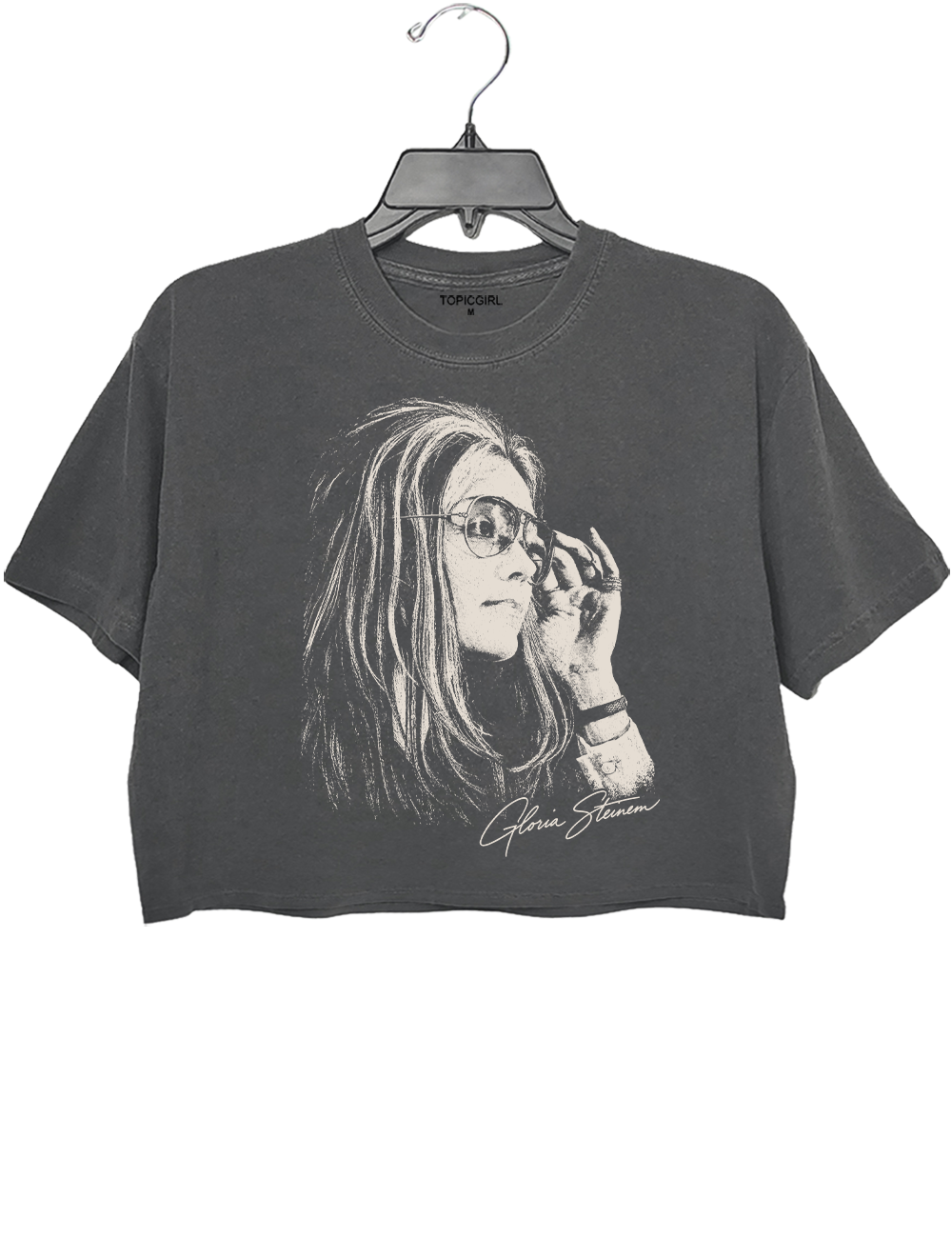 Gloria Steinem Crop Top