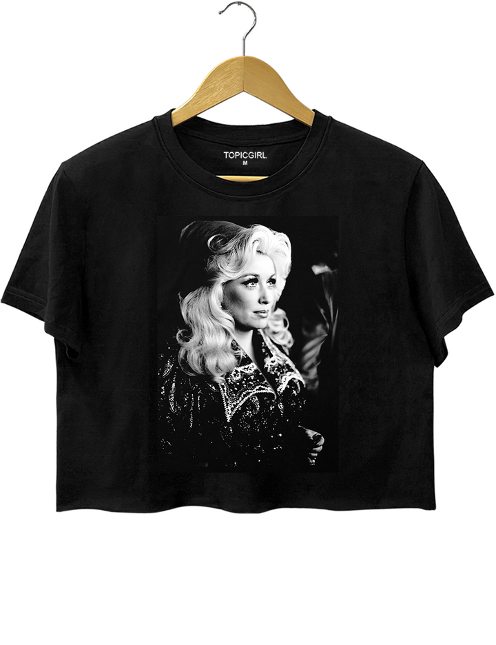 Dolly Parton Country Music Legend Crop Top