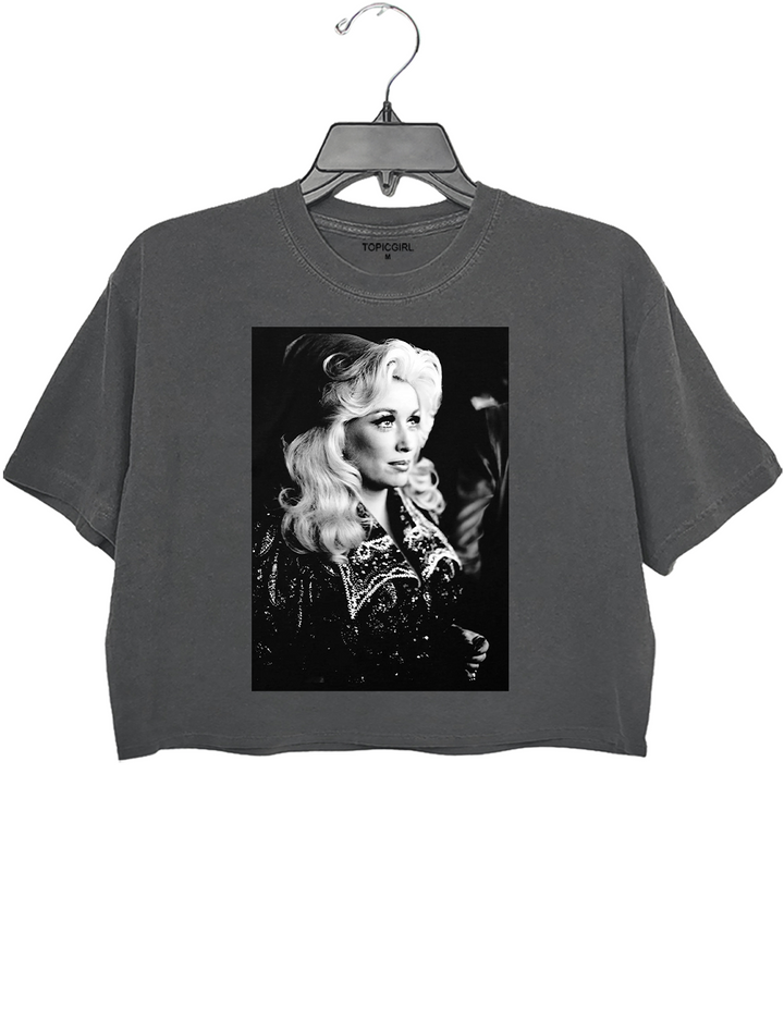 Dolly Parton Country Music Legend Crop Top