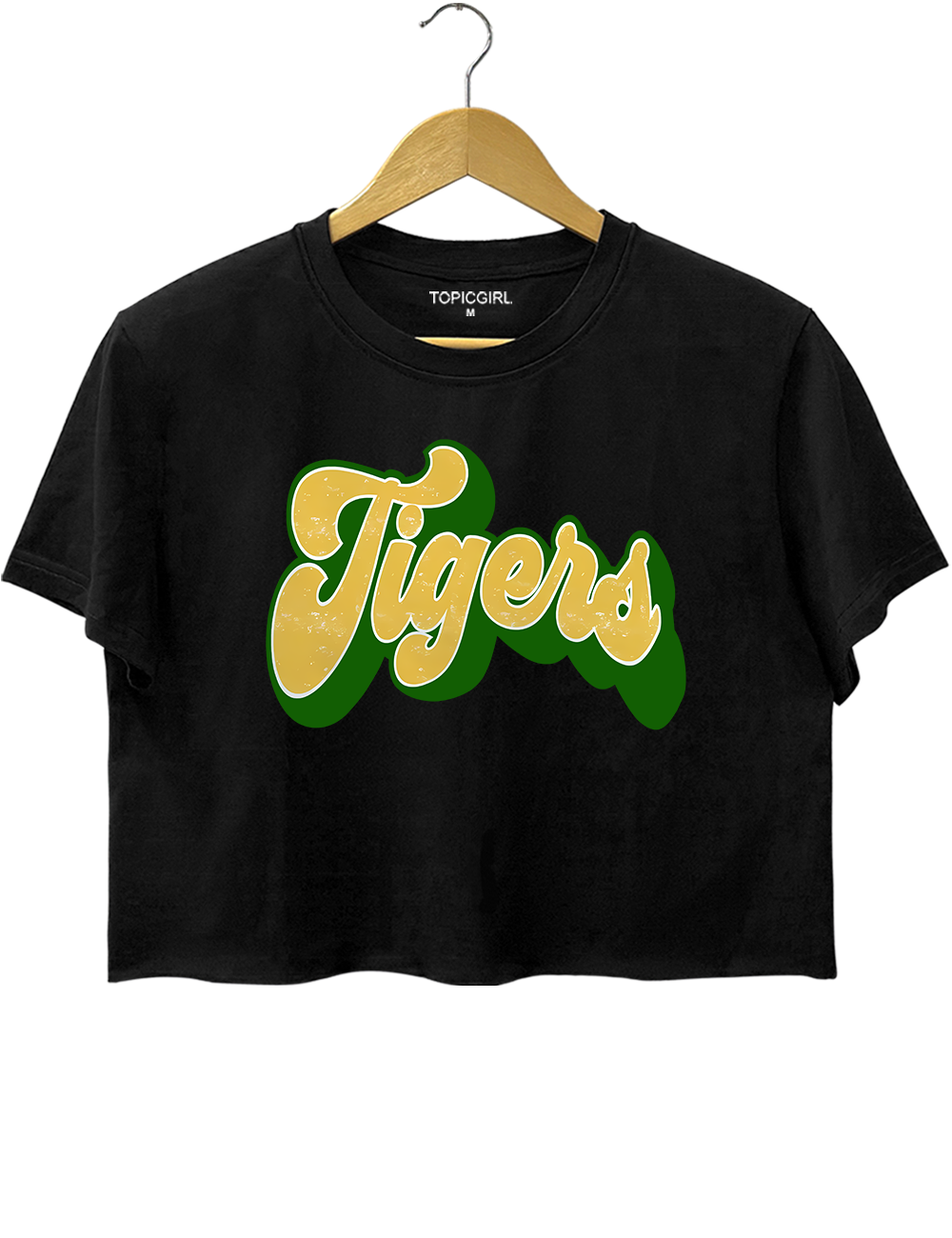 Tigers football Game Day Crop Top