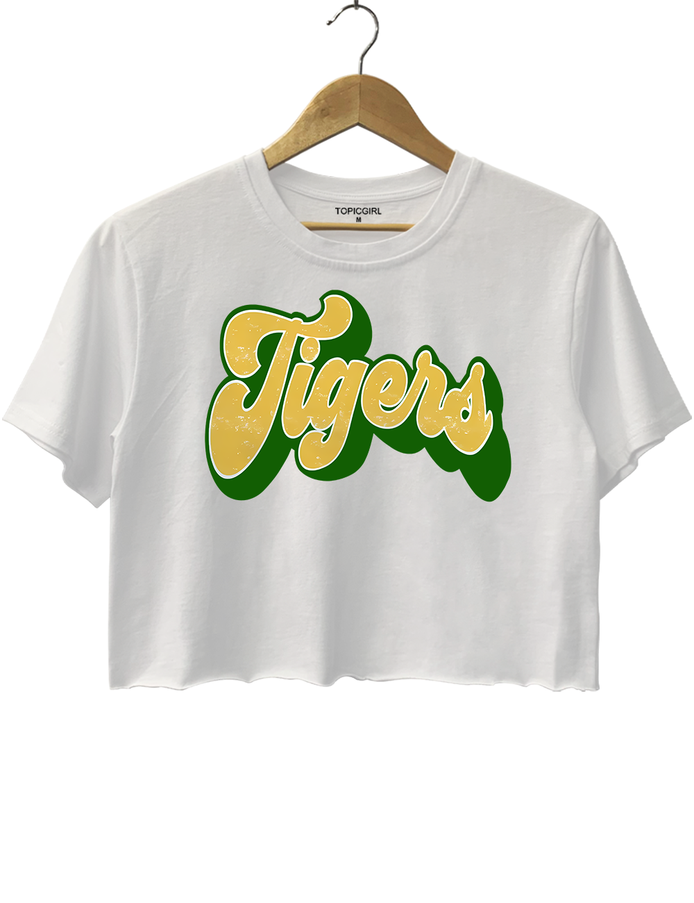 Tigers football Game Day Crop Top