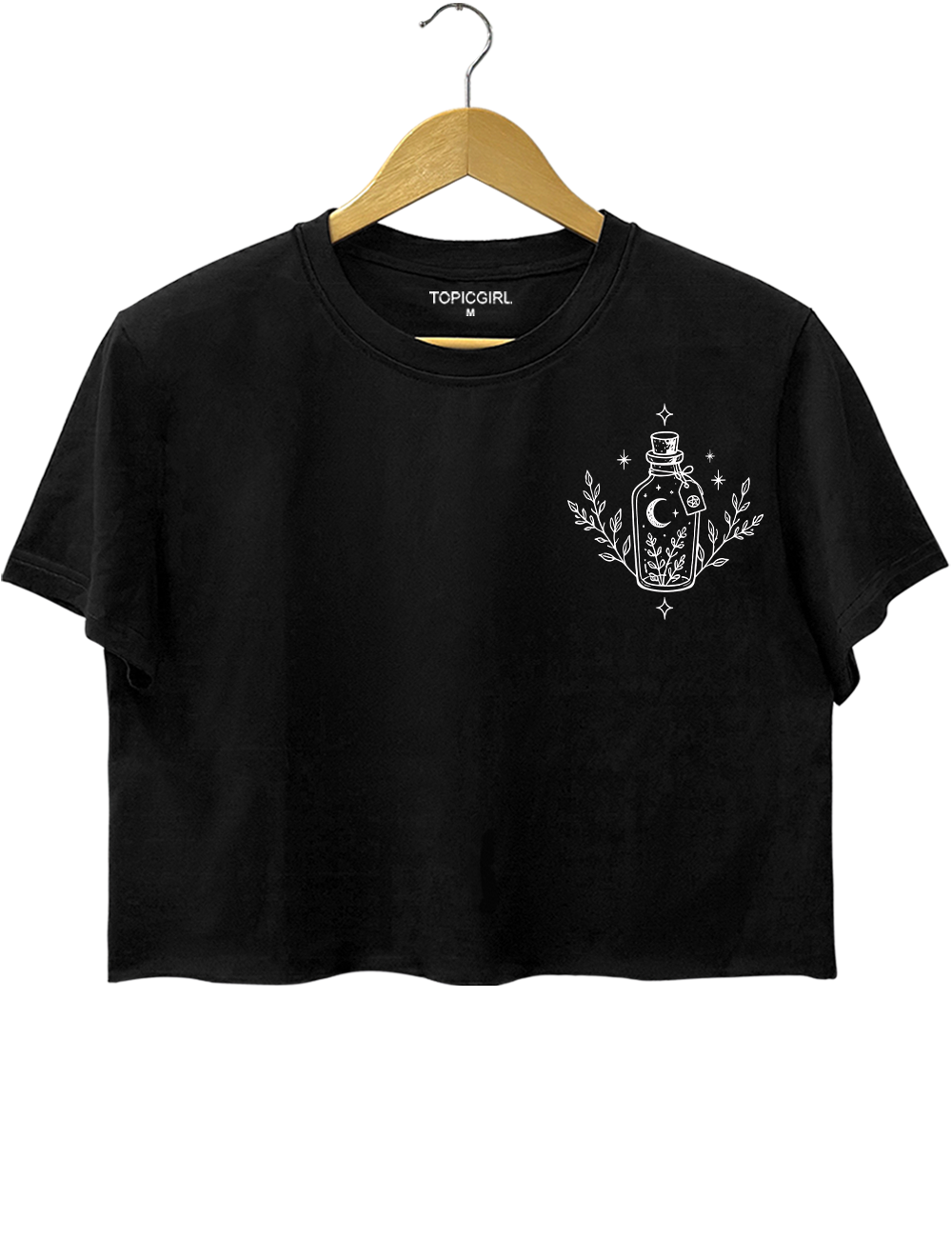 Witchy Garden Salt Rosemary Lavender Crop Top