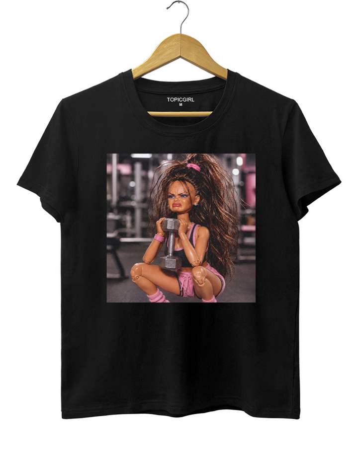Fitness Doll Face Meme Tee