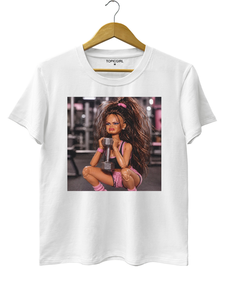 Fitness Doll Face Meme Tee