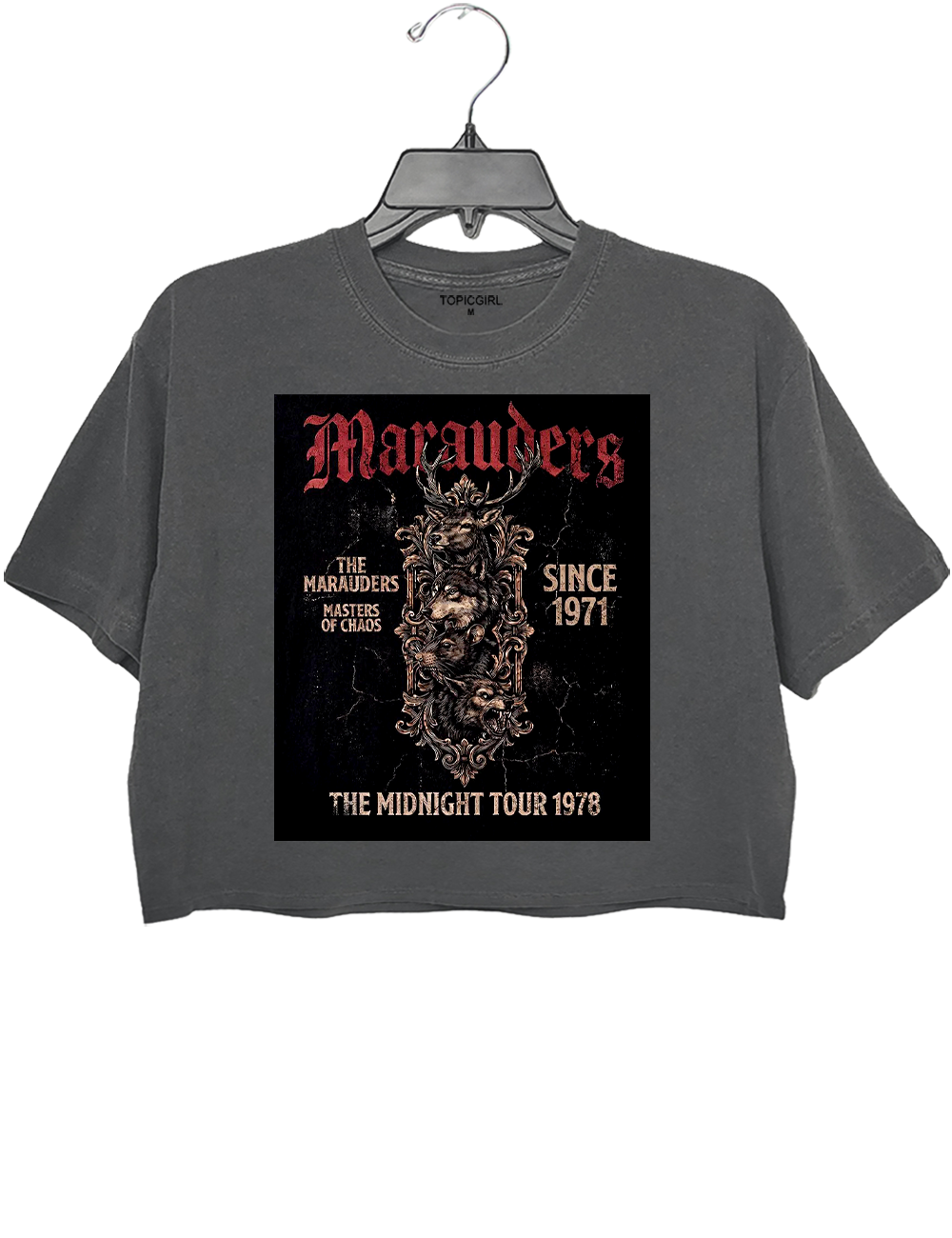 70s Wizards Marauders World Tour Crop Top