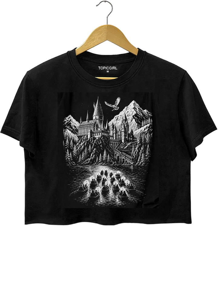 Wizard Castle Owl Crop Top